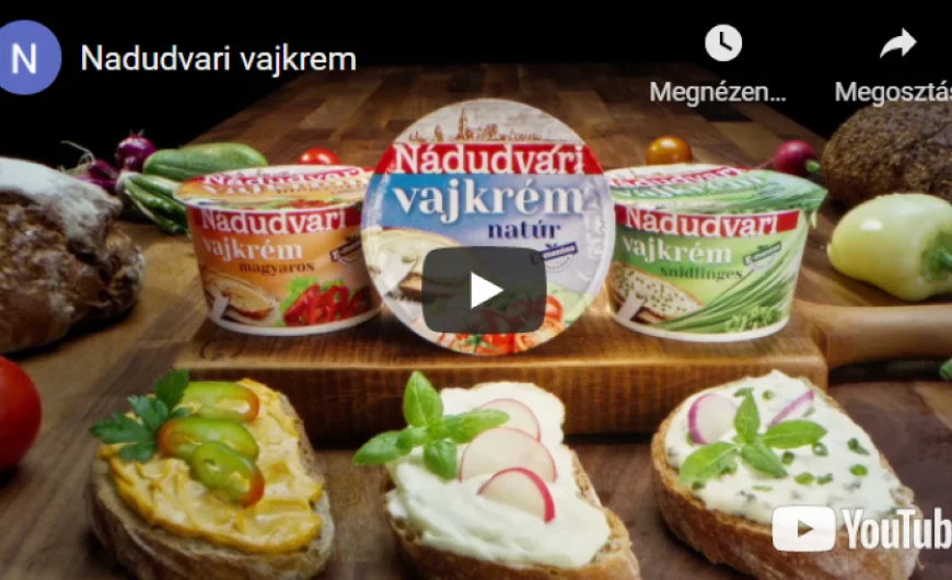 Megújult a Nádudvari vajkrém csomagolása