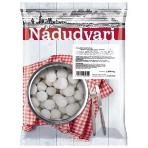 túrógombóc tejfölös töltelékkel