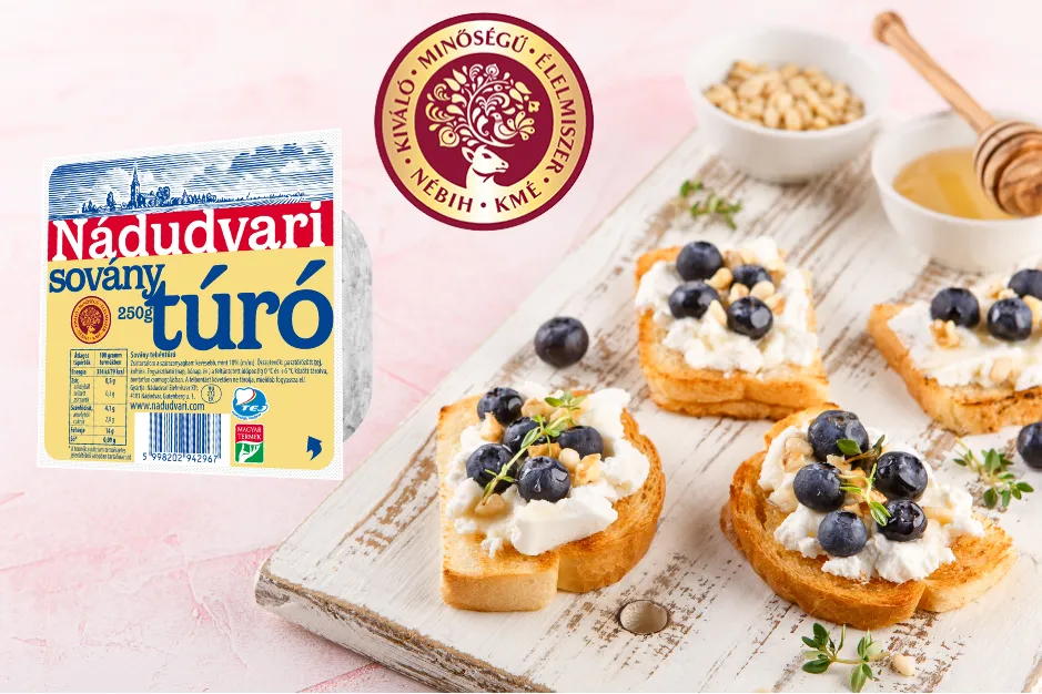 Kiváló Minőségű Élelmiszer Díjat kapott a Nádudvari Sovány túró